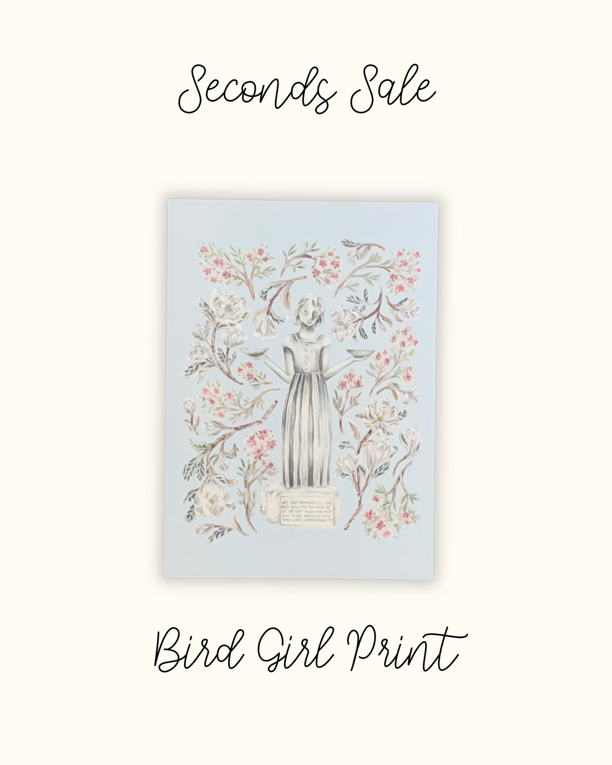 Bird Girl Print - Seconds Sale