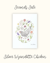 Load image into Gallery viewer, Backyard Chicken Print - Seconds Sale