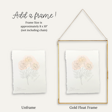 Load image into Gallery viewer, October Birth Flower - Cosmos Mini Original Drawing