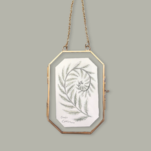 Load image into Gallery viewer, Fern Tiny Original Artwork Framed