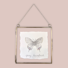 Load image into Gallery viewer, Gray Hairstreak Butterfly Original Artwork