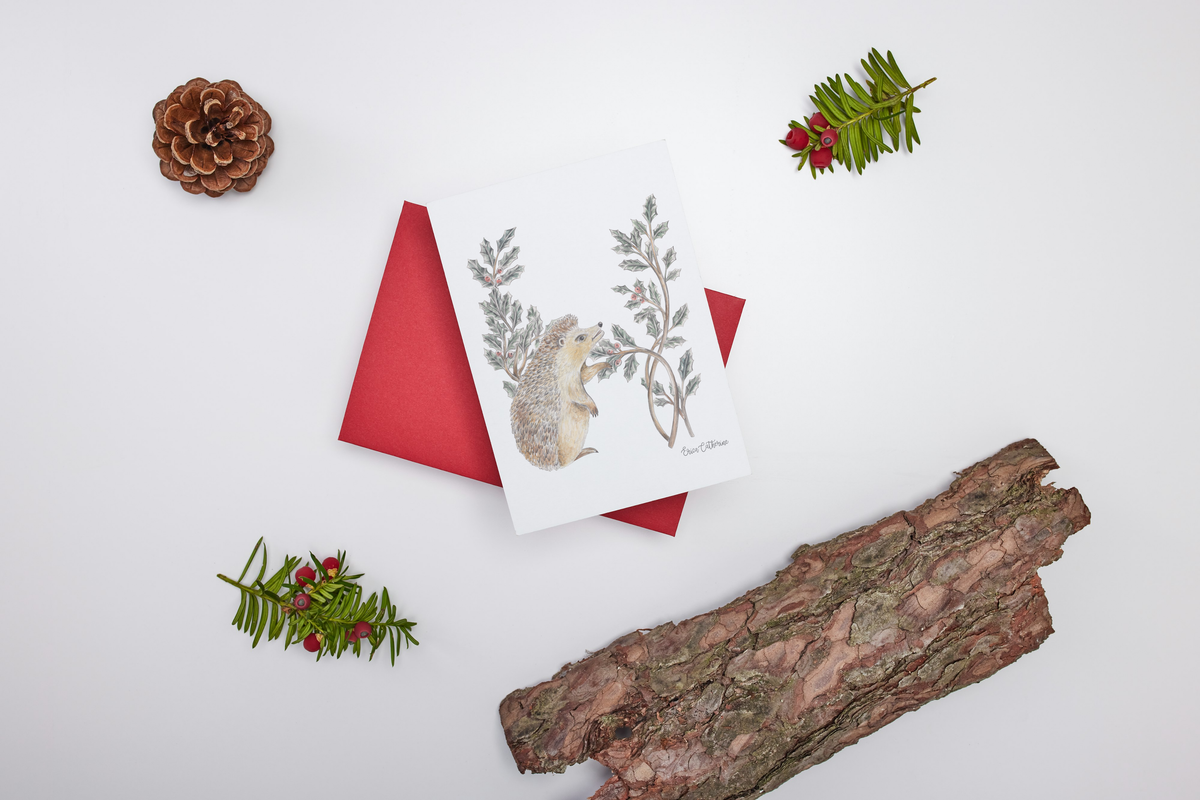 Letter H Woodland Fine Art Print