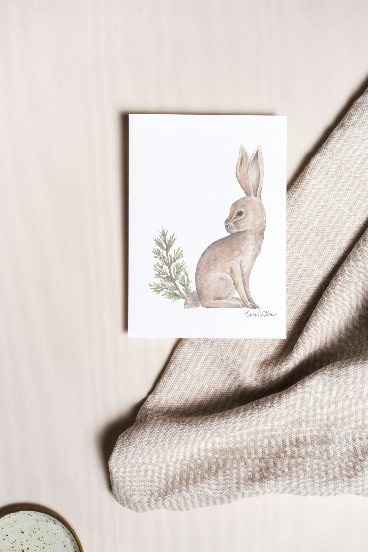 Letter J Woodland Alphabet Fine Art Print