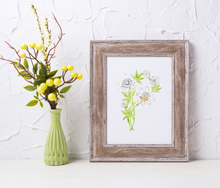 Load image into Gallery viewer, Letter P Initial Art Print