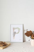 Load image into Gallery viewer, Letter P Woodland Alphabet Fine Art Print