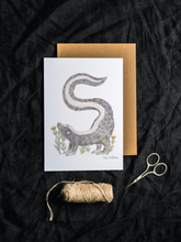 Load image into Gallery viewer, Letter S Woodland Alphabet Fine Art Print