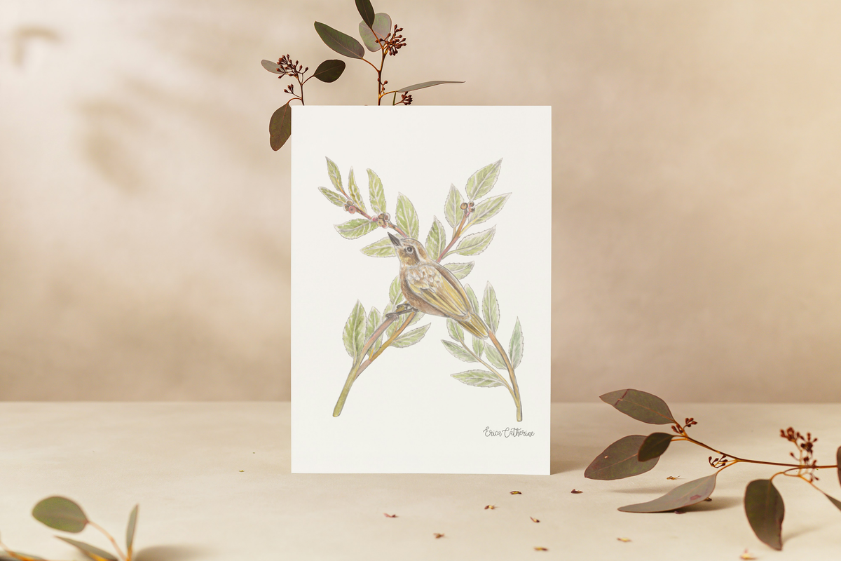 Letter X Woodland Alphabet Art Print