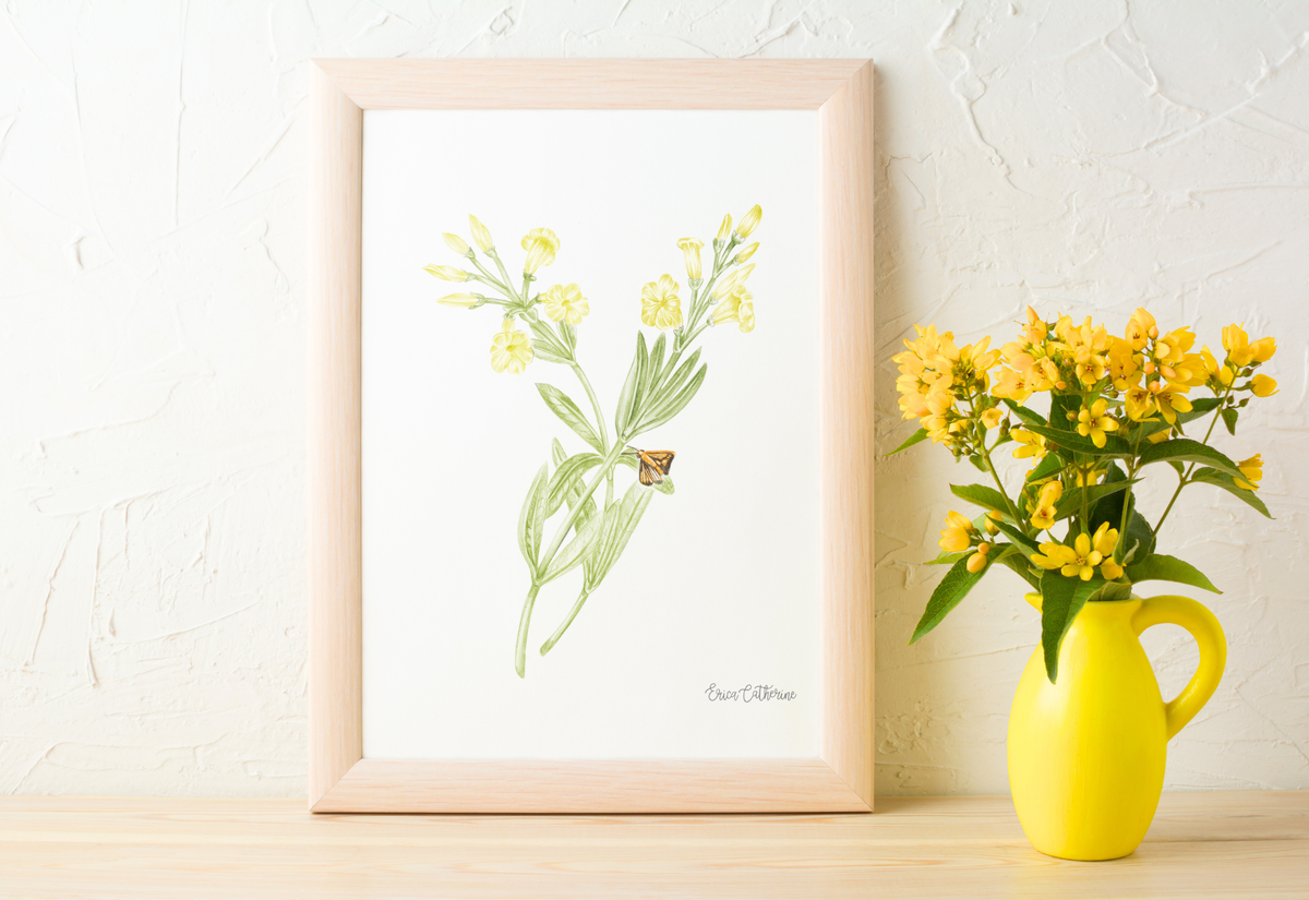 Letter Y Initial Art Print