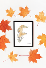 Load image into Gallery viewer, Letter F Woodland Alphabet Fine Art Print