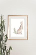 Load image into Gallery viewer, Letter J Woodland Alphabet Fine Art Print