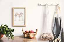 Load image into Gallery viewer, Letter M Woodland Alphabet Fine Art Print