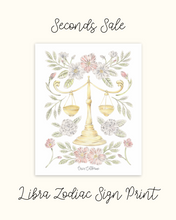 Load image into Gallery viewer, Libra Zodiac Sign - Seconds Sale