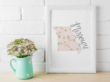 Load image into Gallery viewer, Missouri State Map Art Print