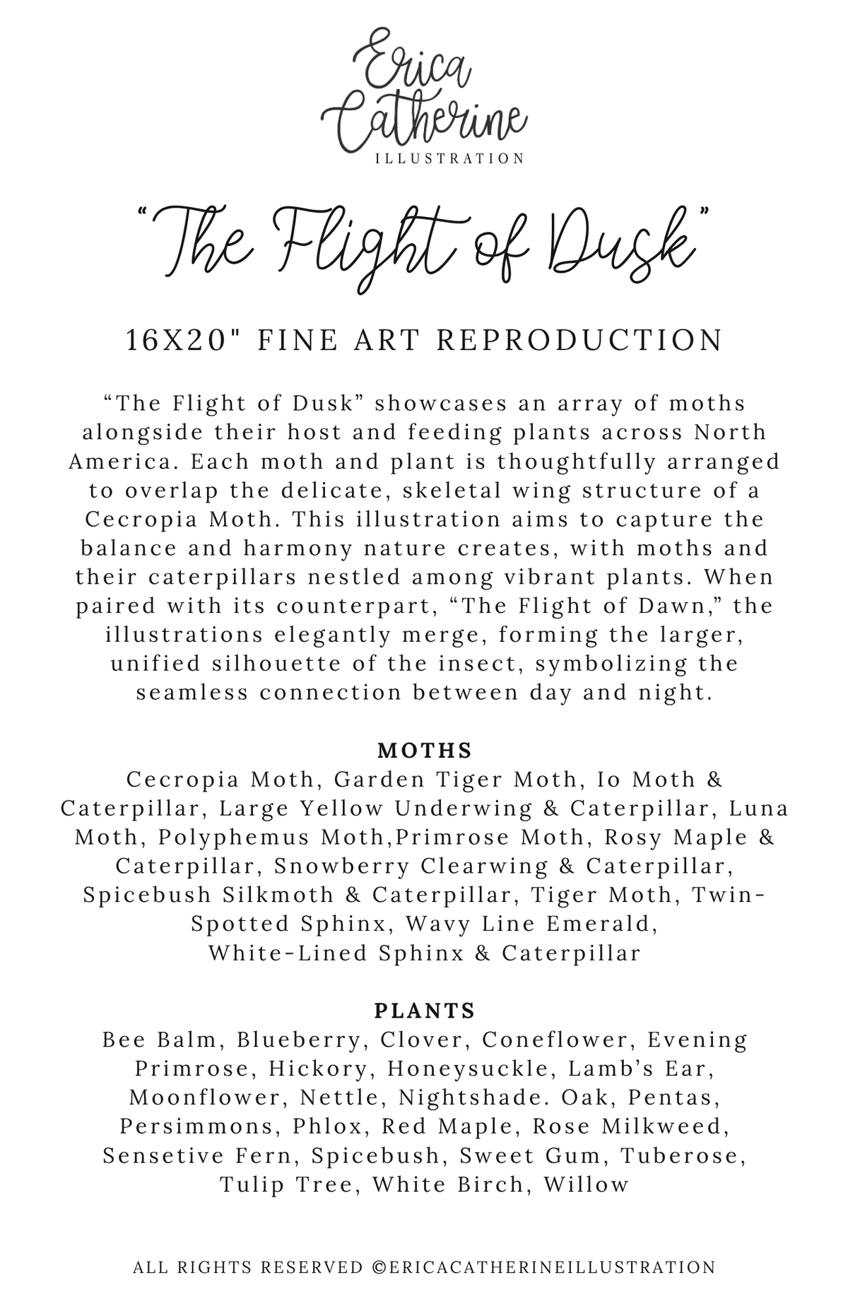 The Flight of Dusk and Dawn Print
