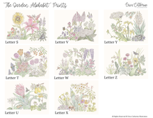 Load image into Gallery viewer, "The Garden Alphabet" Prints