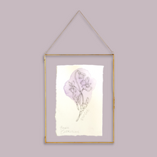 Load image into Gallery viewer, February Birth Flower - Violet Mini Original Artwork
