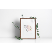 Load image into Gallery viewer, Wisconsin State Map Art Print