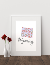 Load image into Gallery viewer, Wyoming State Flower Art Print