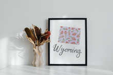 Load image into Gallery viewer, Wyoming State Flower Art Print