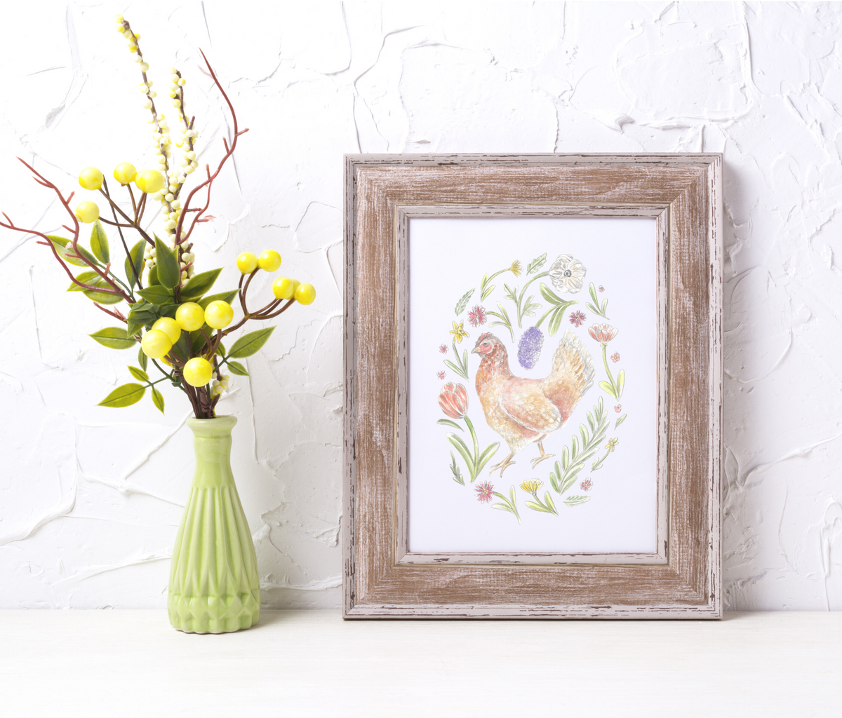 Backyard Chickens Print Series