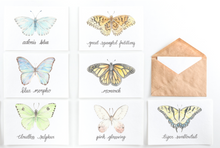 Load image into Gallery viewer, Butterfly Card Set
