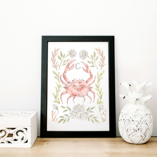 Cancer Sign Art Print