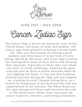 Load image into Gallery viewer, Cancer Zodiac Sign Sticker

