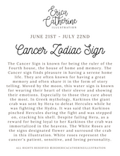 Load image into Gallery viewer, Cancer Zodiac Sign Sticker