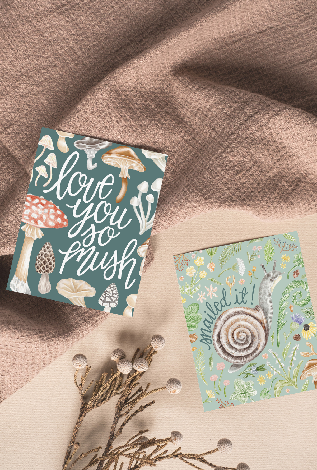 Forest Card Set of 4