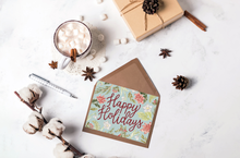 Load image into Gallery viewer, Happy Holidays Card