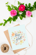 Load image into Gallery viewer, Hey Y'all Folded Card