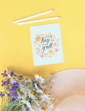 Load image into Gallery viewer, Hey Y'all Folded Card