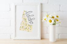 Load image into Gallery viewer, Idaho State Map Art Print