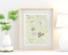 Load image into Gallery viewer, Customized Savannah Map