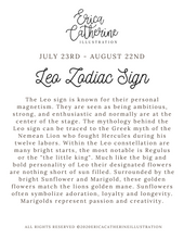 Load image into Gallery viewer, Leo Sign Art Print