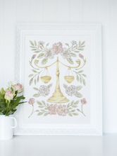 Load image into Gallery viewer, Libra Sign Art Print