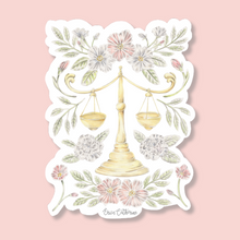 Load image into Gallery viewer, Libra Zodiac Sign Sticker