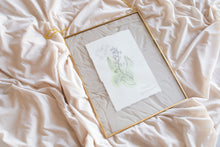 Load image into Gallery viewer, May Birth Flower - Lily of the Valley Mini Original Artwork