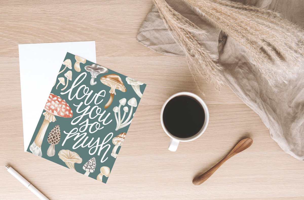 Love you so mush - greeting card