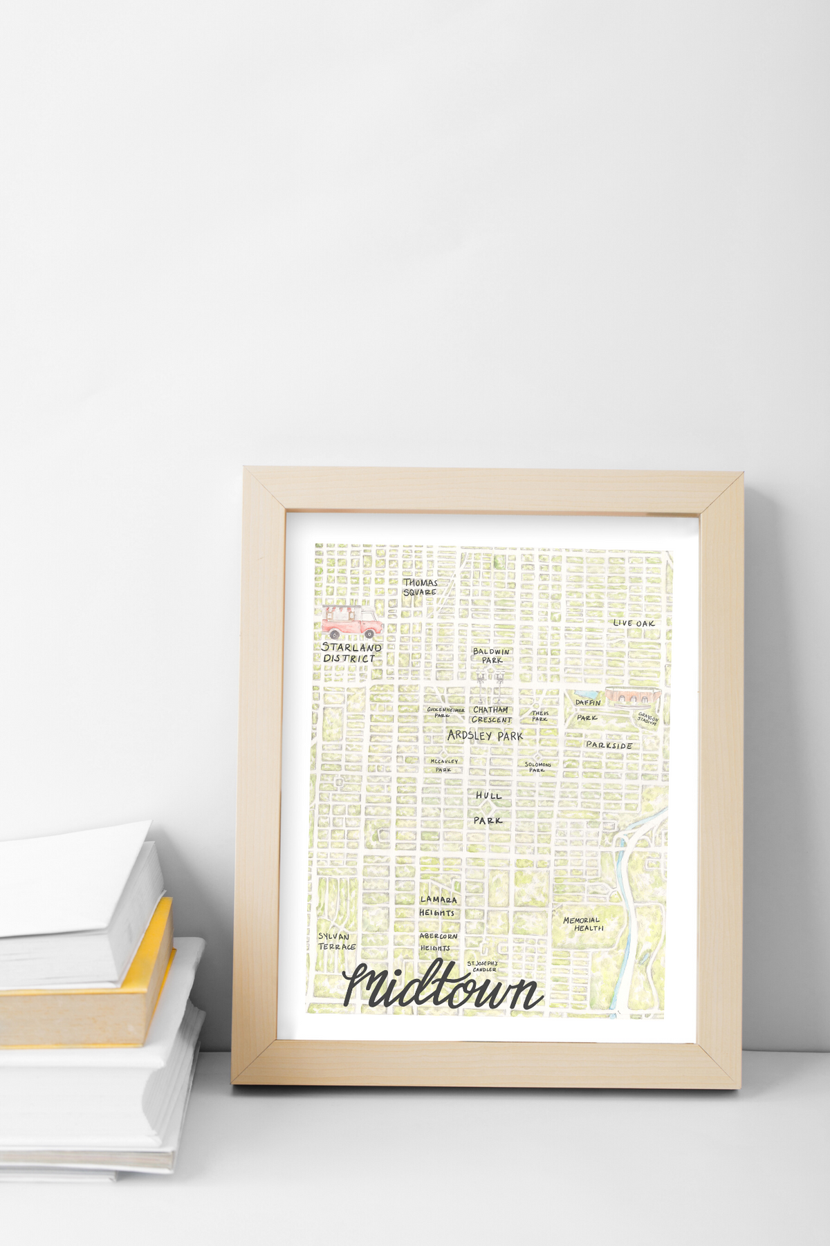 Customized Savannah Map