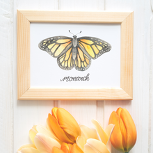 Load image into Gallery viewer, Monarch Butterfly Art Print