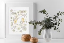 Load image into Gallery viewer, Pisces Sign Art Print