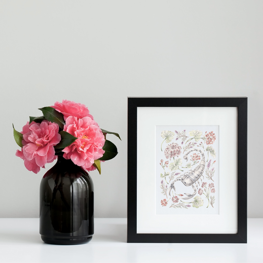 Scorpio Sign Art Print