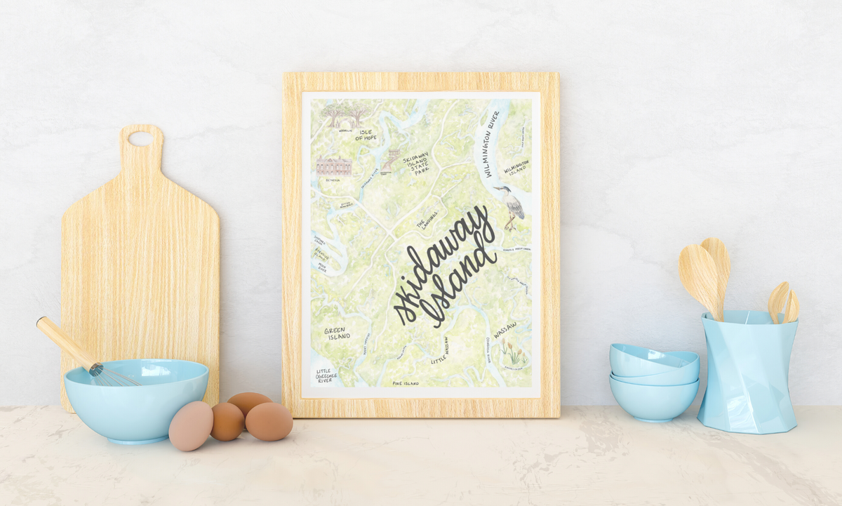 Skidaway Island Map