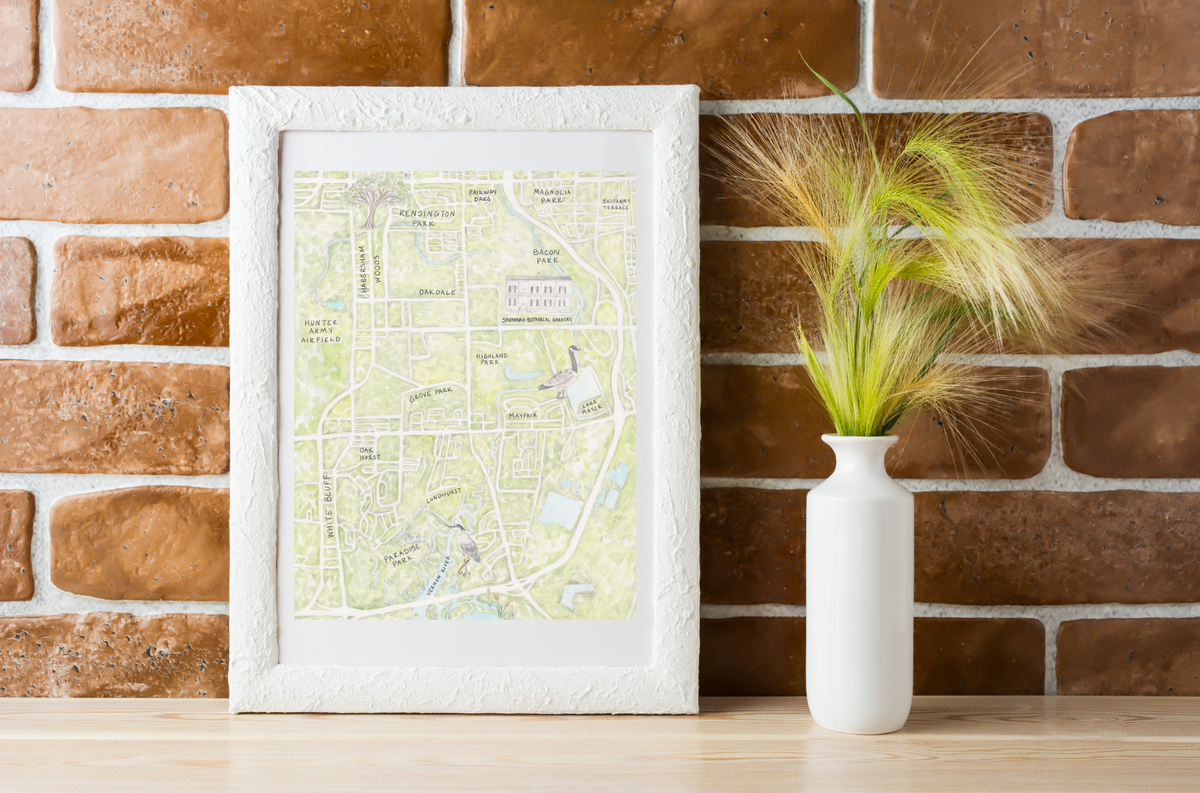 Customized Savannah Map
