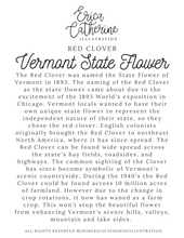 Load image into Gallery viewer, Vermont State Flower Map Vinyl Sticker