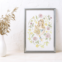 Load image into Gallery viewer, Virgo Sign Art Print