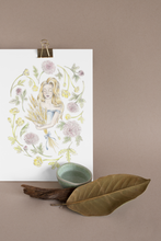 Load image into Gallery viewer, Virgo Sign Art Print