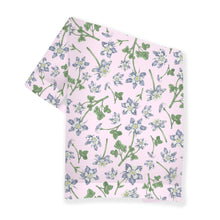 Load image into Gallery viewer, Blue Columbine Tea Towel