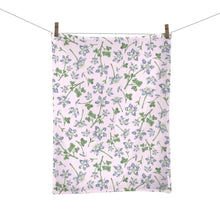 Load image into Gallery viewer, Blue Columbine Tea Towel